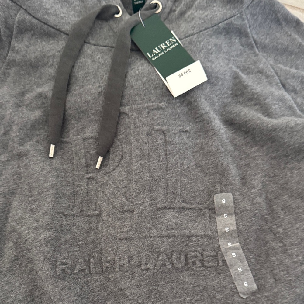 Ralph Lauren Gray Cowl Neck Sweater